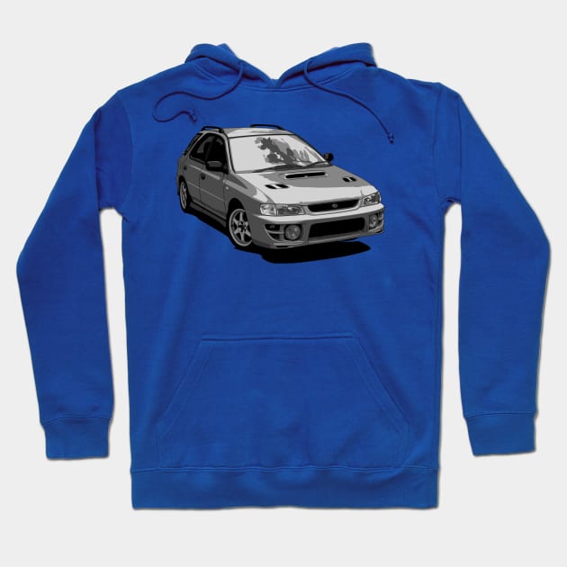 Subaru Impreza Hoodie by ArtyMotive